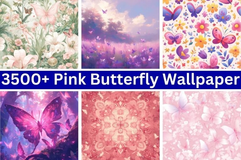 Pink Butterfly Wallpaper Aesthetic