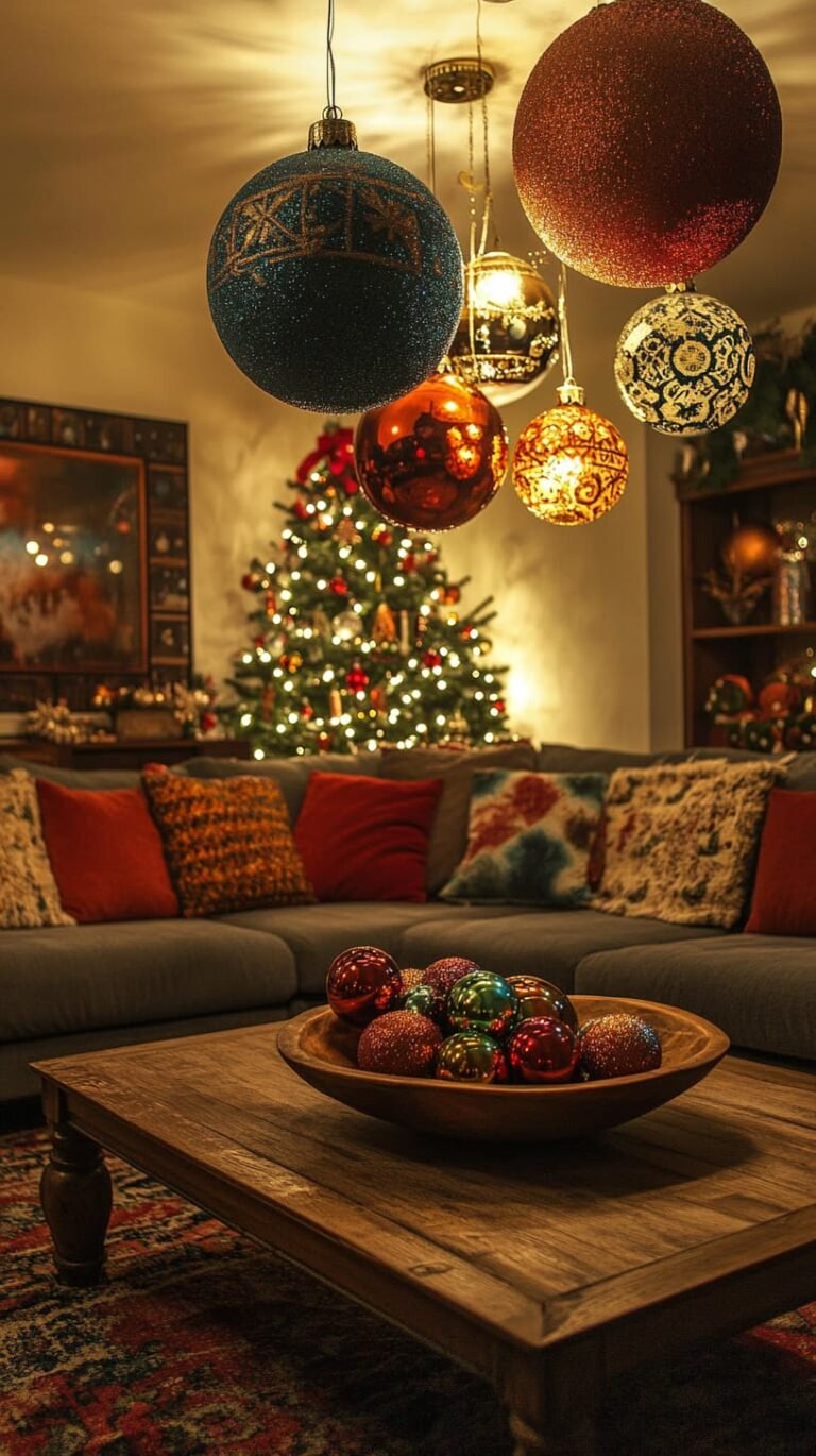 25 Christmas Decor Ideas for a Cozy Living Room