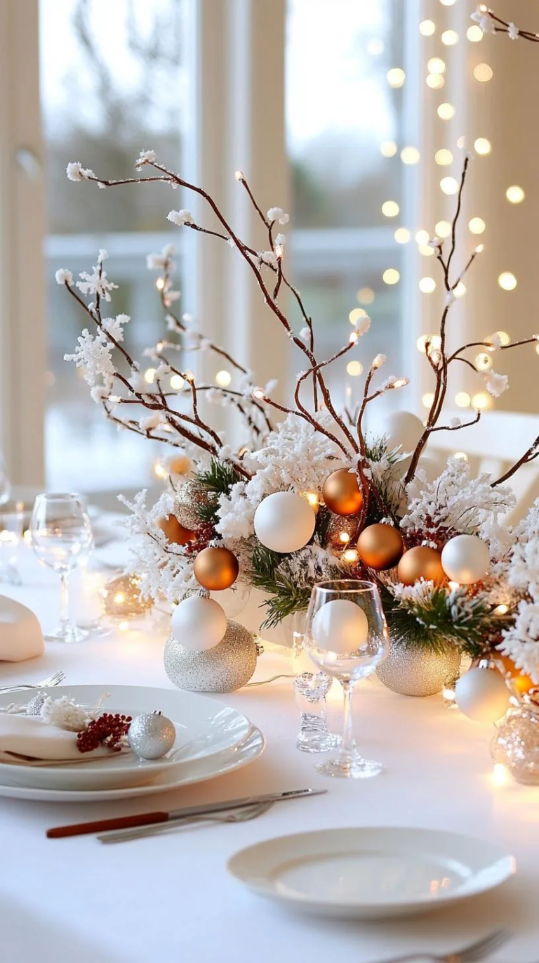 20 Elegant Christmas Dining Table Decor Ideas You Must See